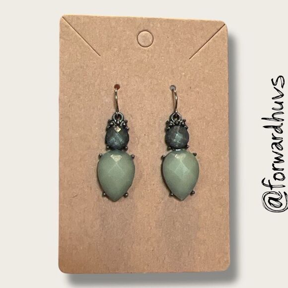 Bundle Sale 3 for $15 | Faceted Dangle Earrings – 1.5 Inches - Picture 8 of 10